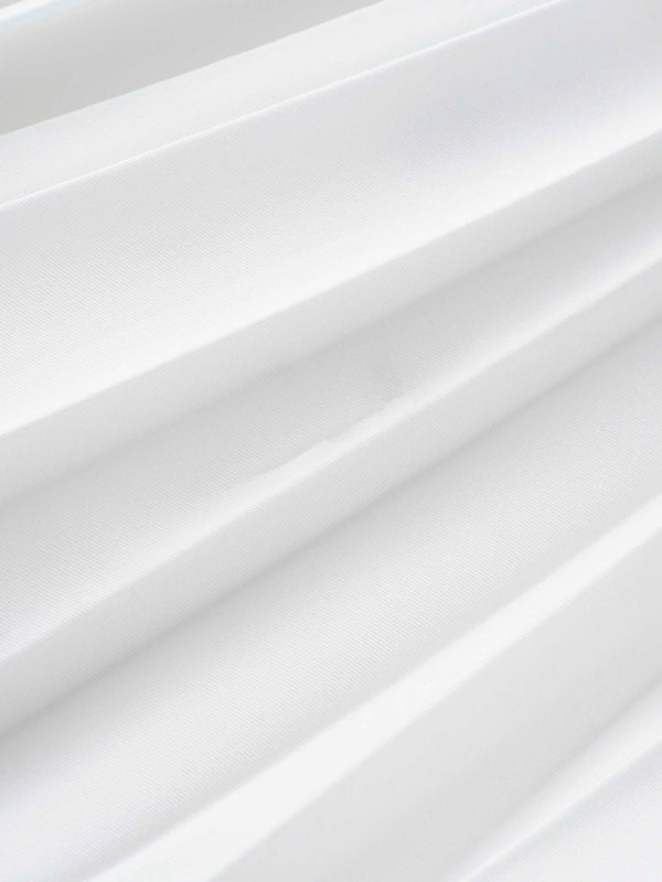 PLEATED SKIRT 35"-WHITE