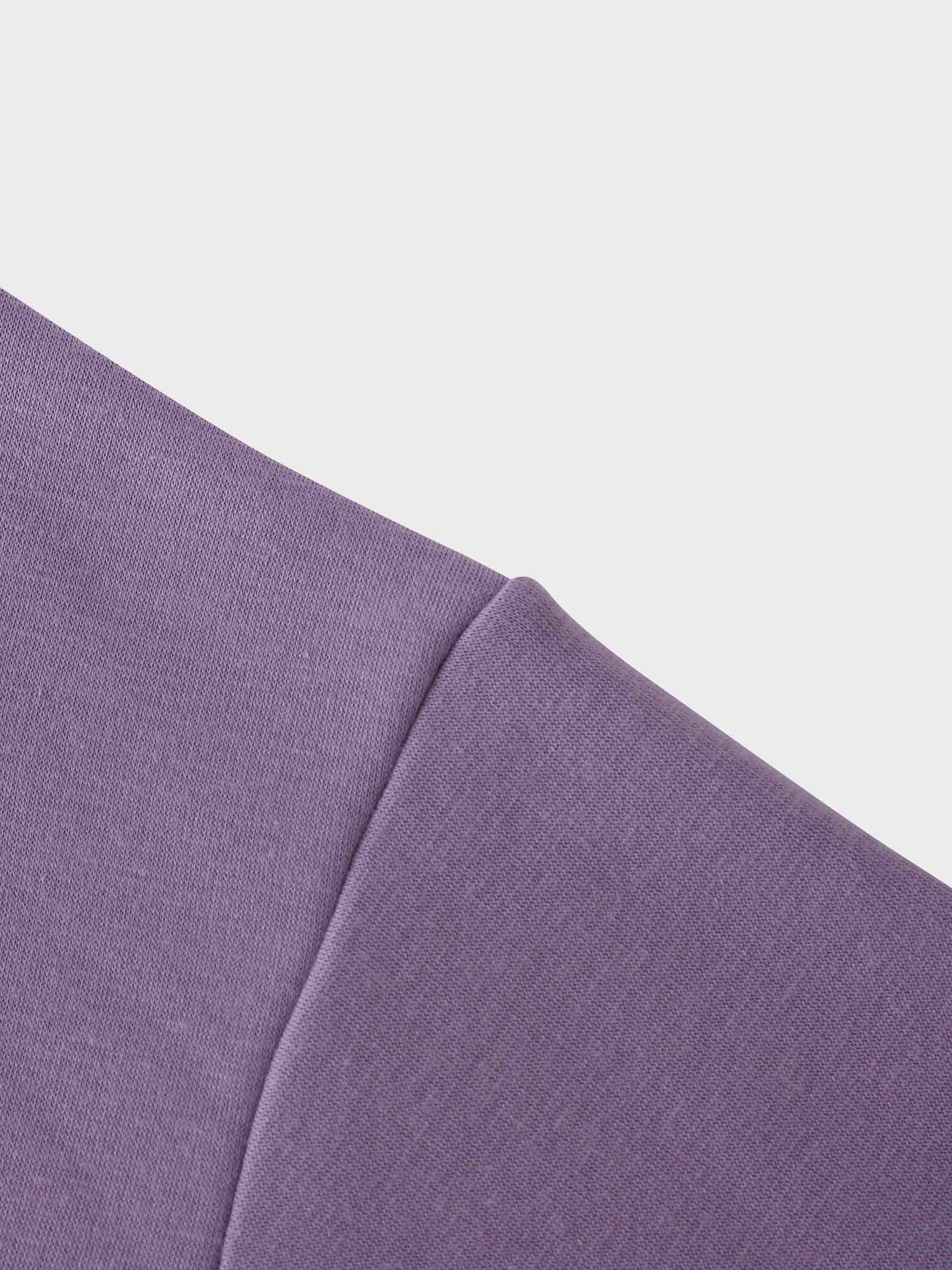 High Neck Sweatshirt-Lavender