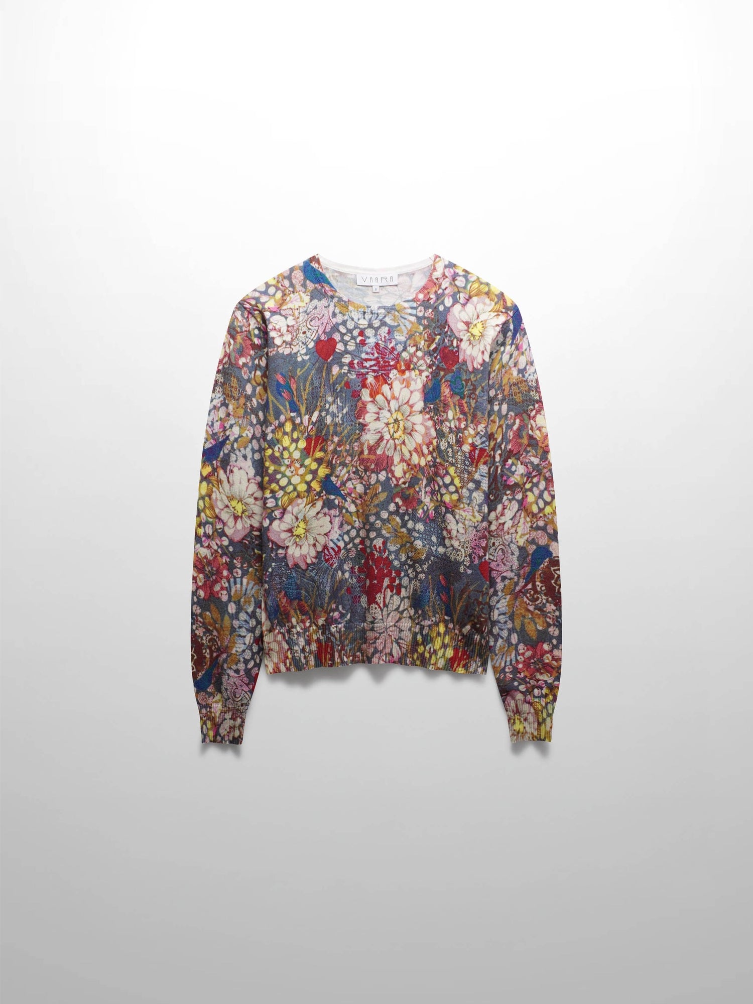 Printed Sweater-Floral Mix