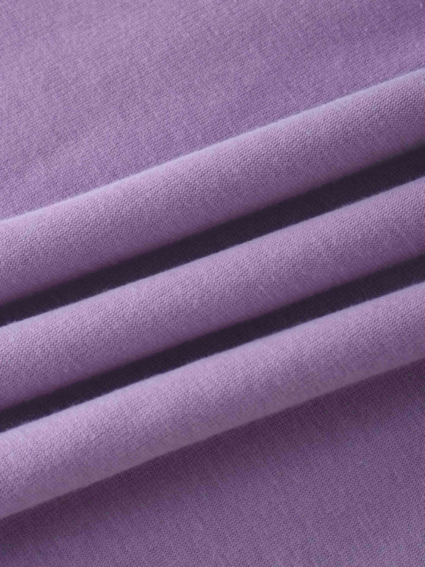 High Neck Sweatshirt-Lavender
