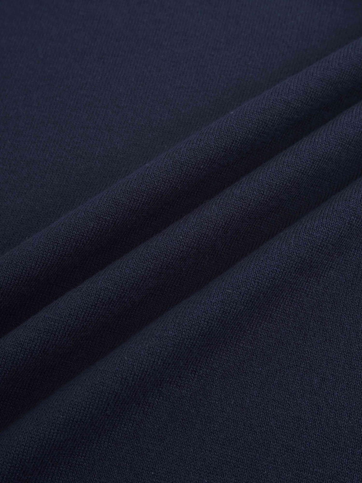 High V Lightweight Sweater-True Navy