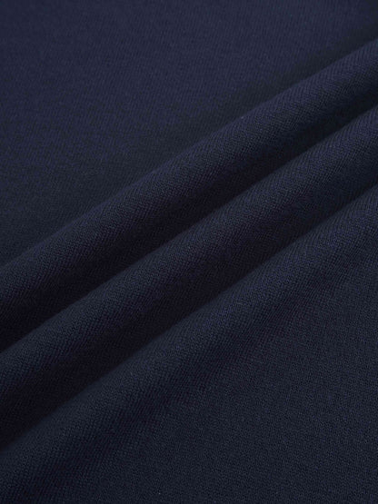 High V Lightweight Sweater-True Navy