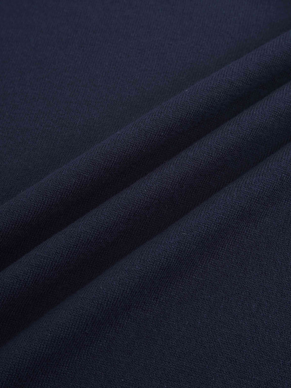 High V Lightweight Sweater-True Navy