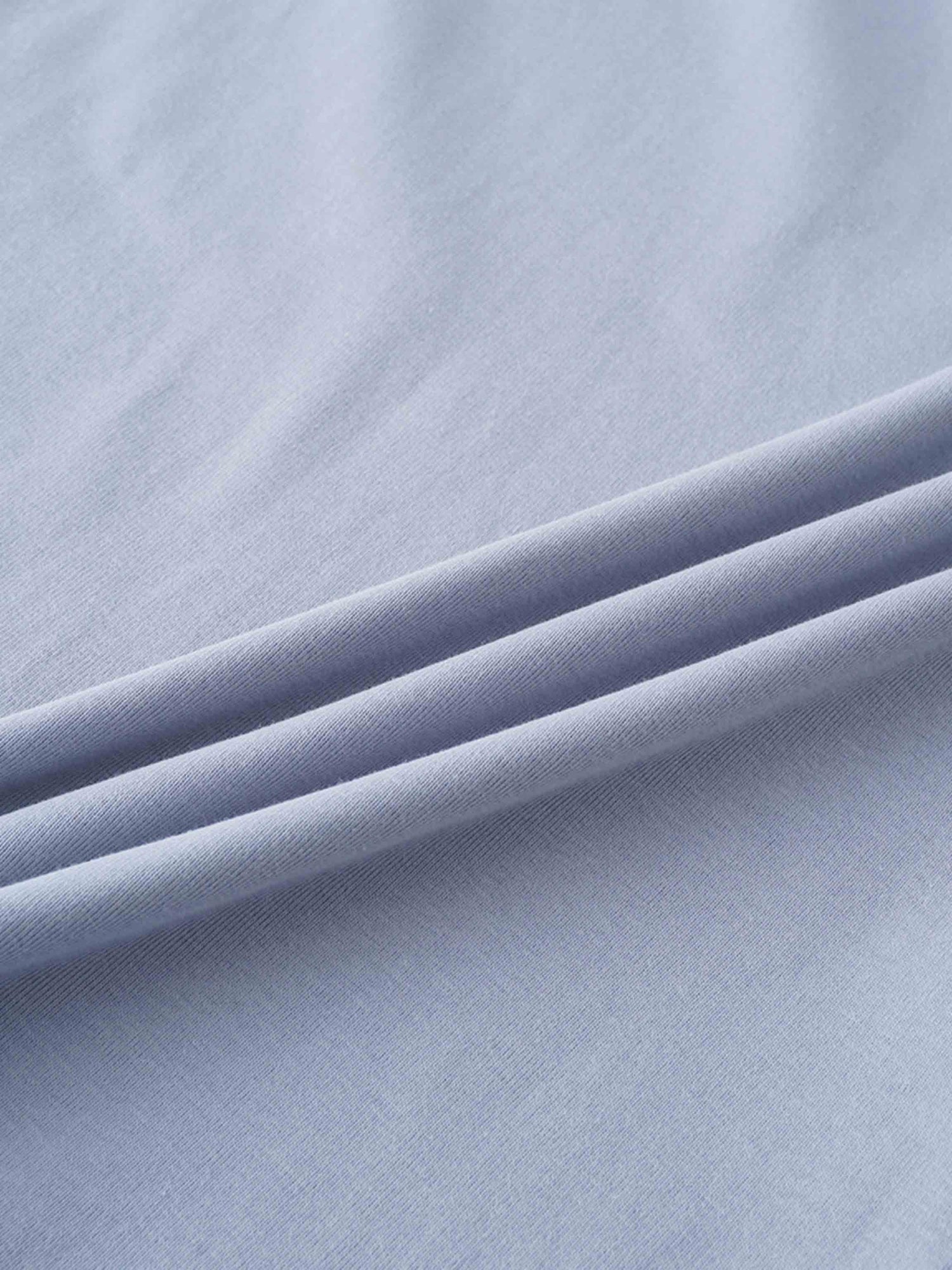 Trim Detail Henley-Grey/Blue