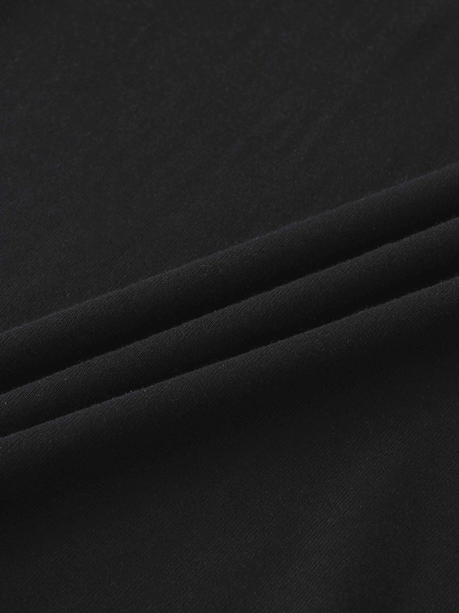 Trim Detail Henley-Black