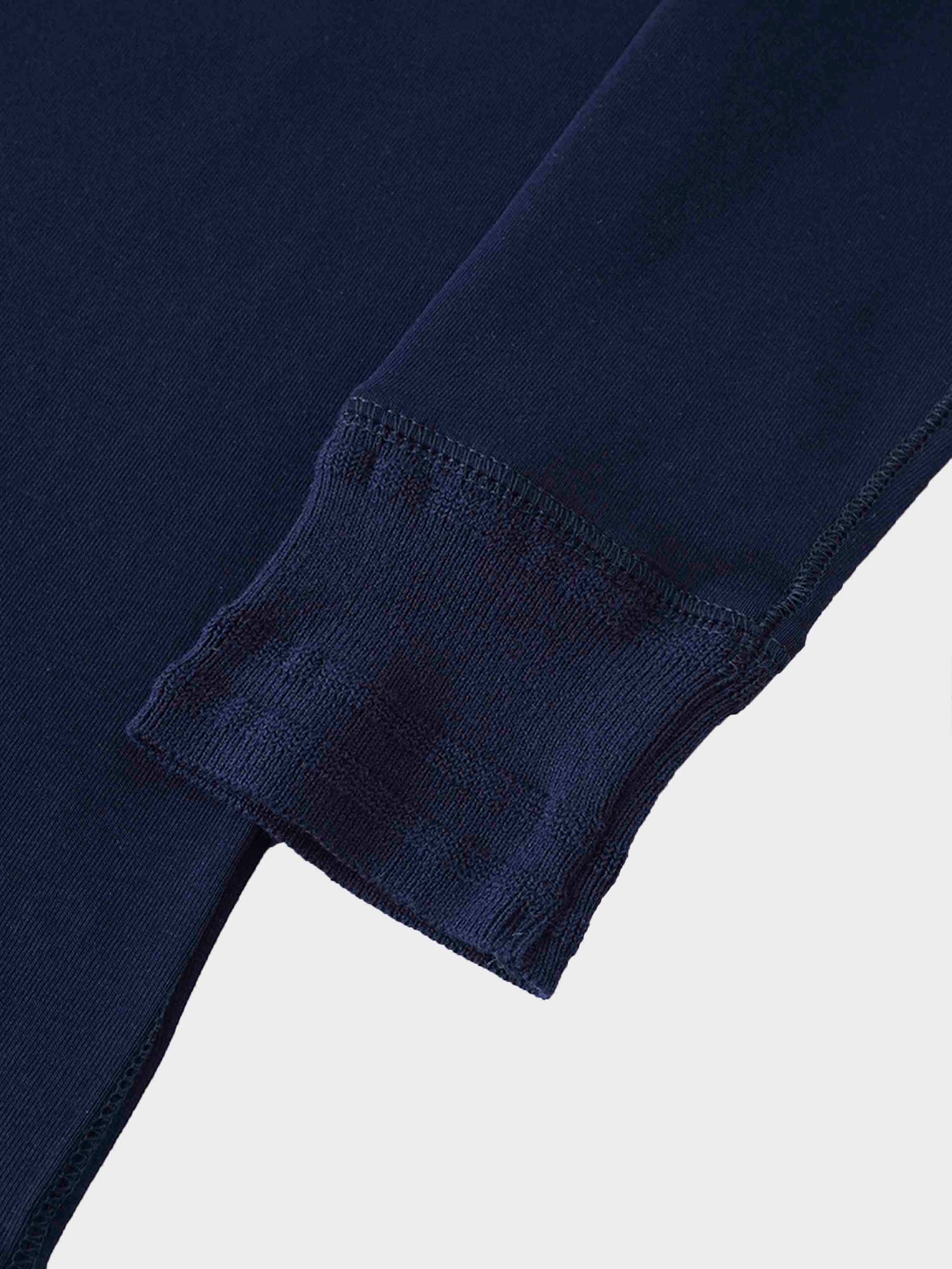 Trim Detail Henley-Navy