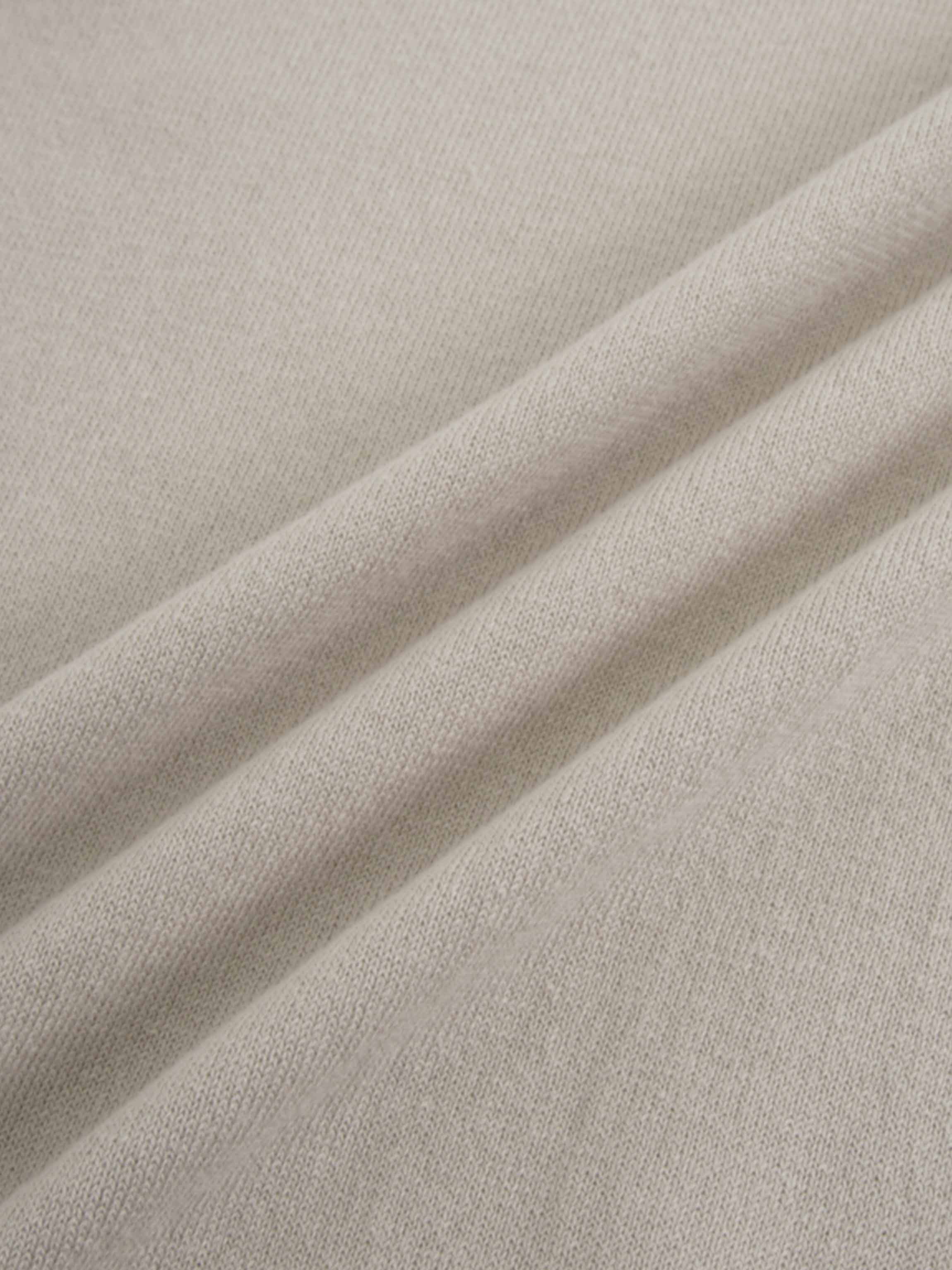 High V Lightweight Sweater-Light Grey