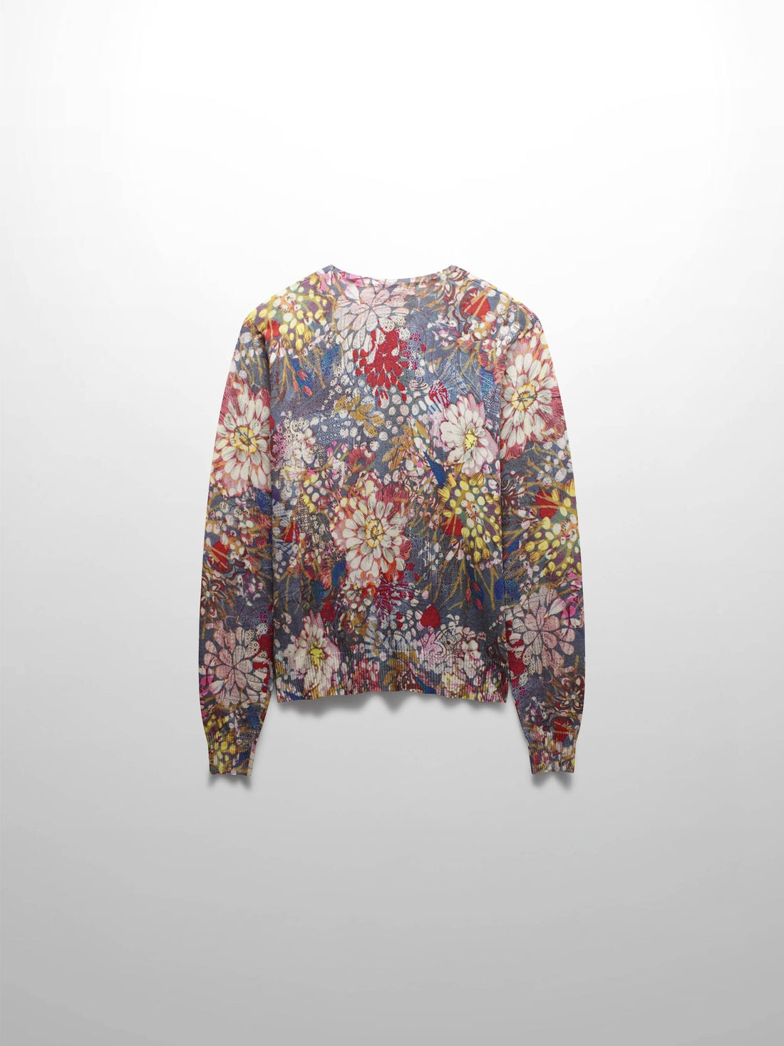 Printed Sweater-Floral Mix