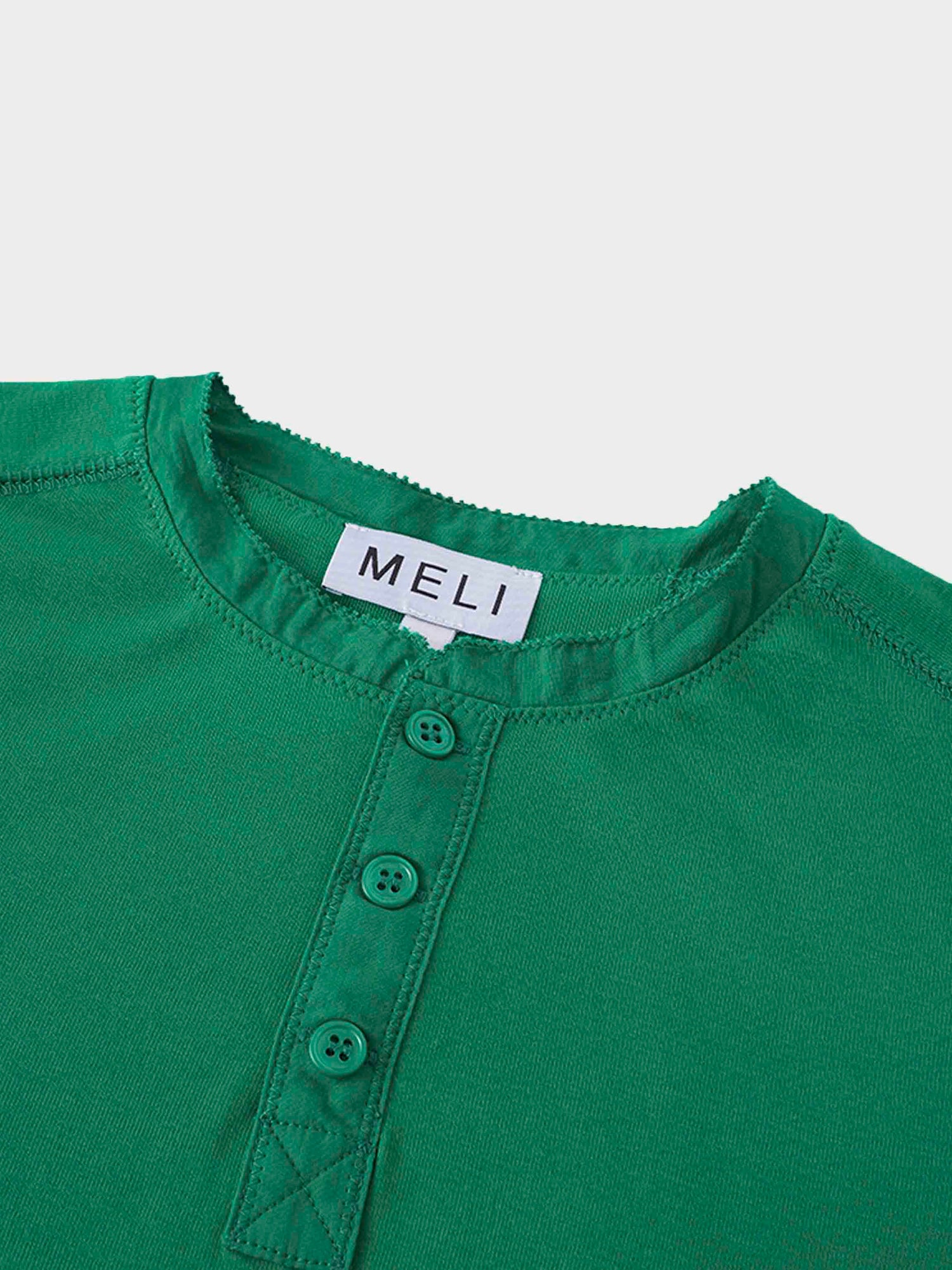 Trim Detail Henley-Kelley Green