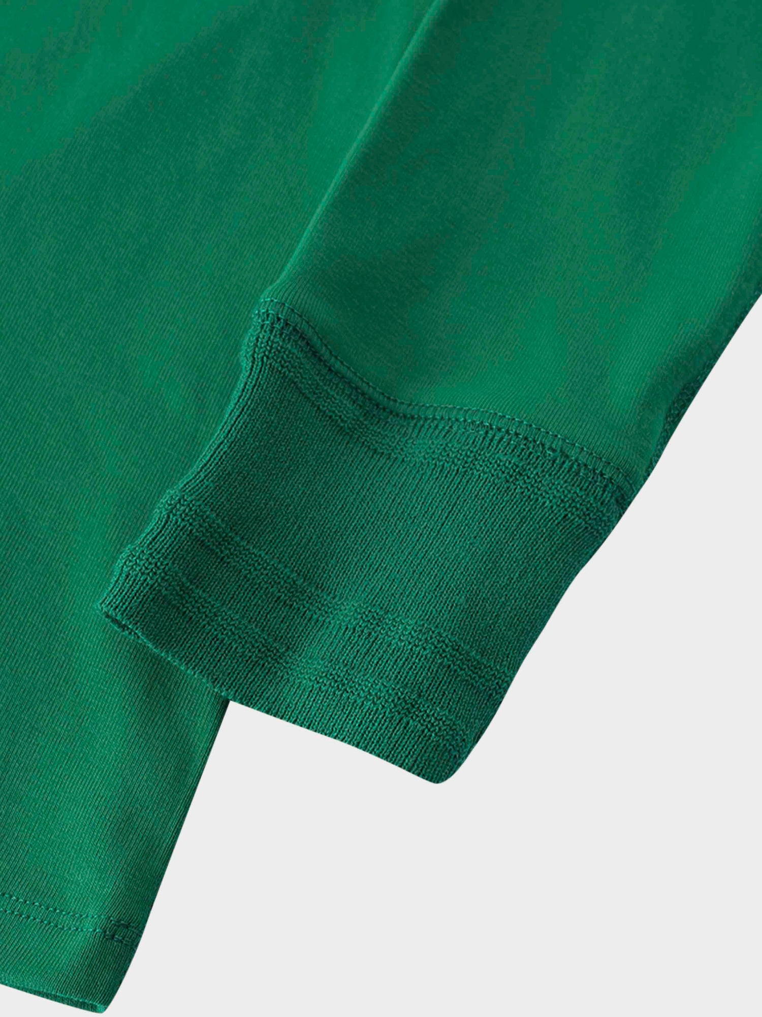 Trim Detail Henley-Kelley Green