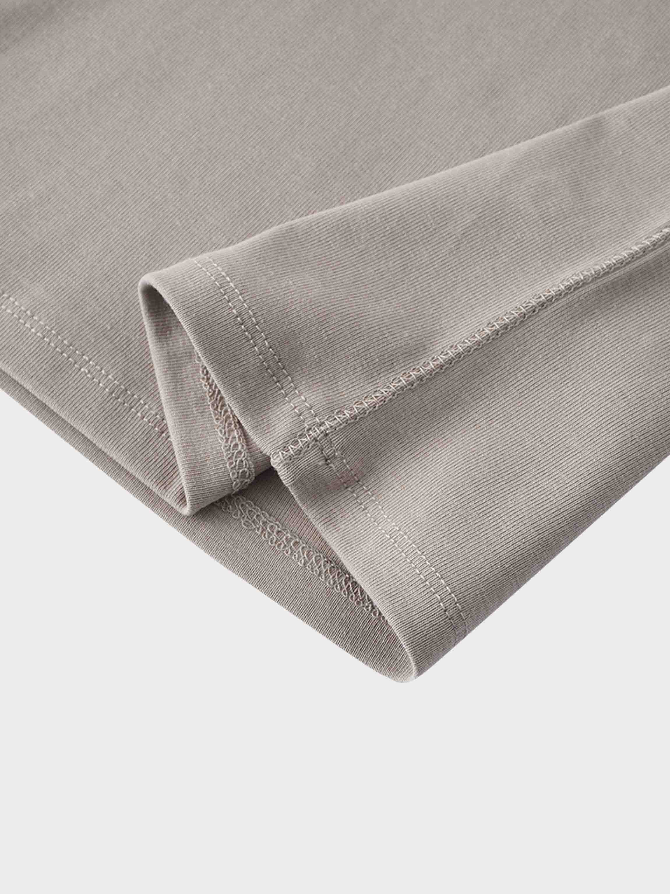 Trim Detail Henley-Light Olive