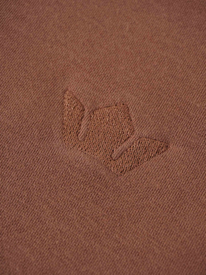 Logo Sweatshirt-Camel