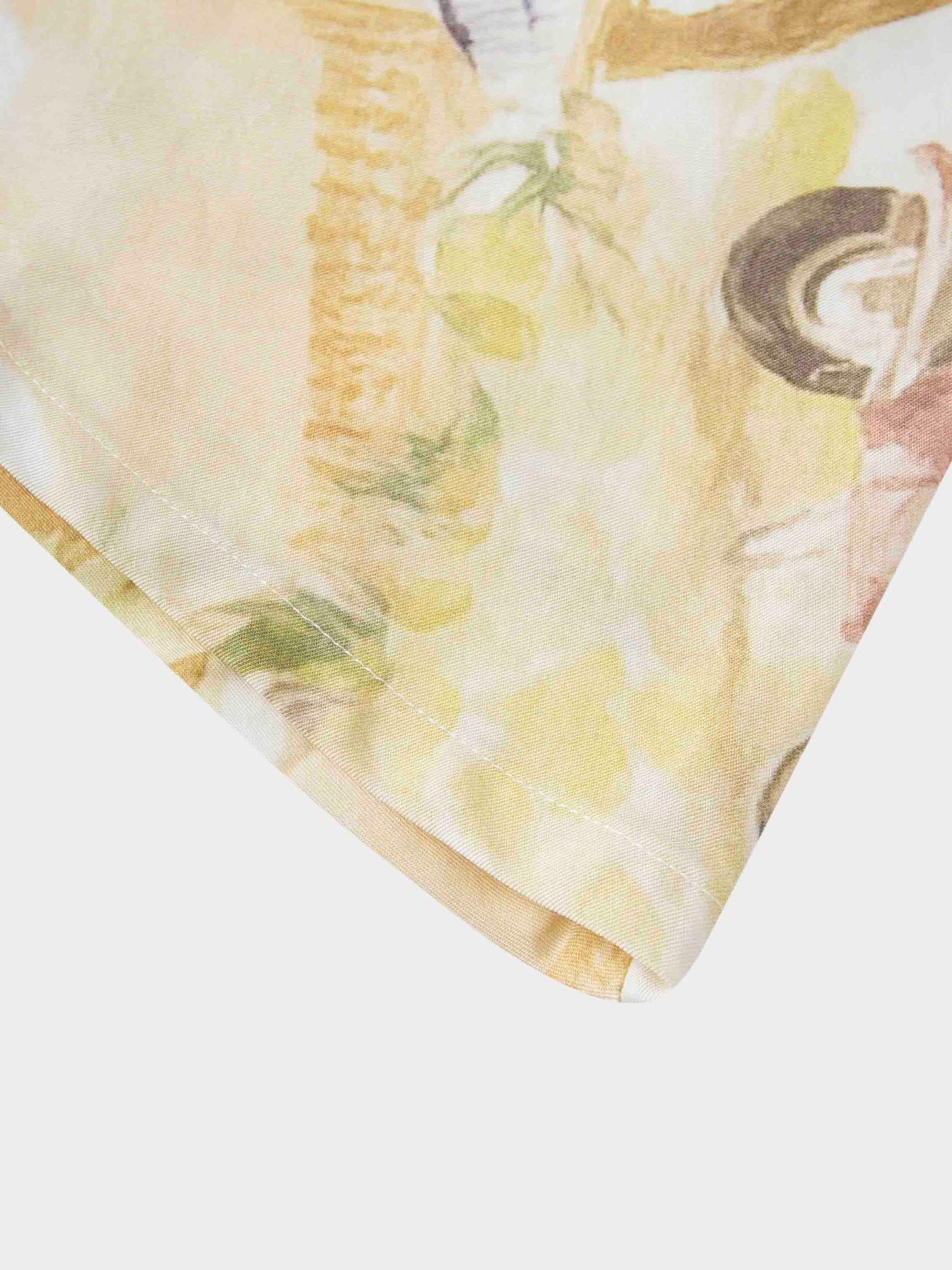 Printed Flare Skirt-City Street