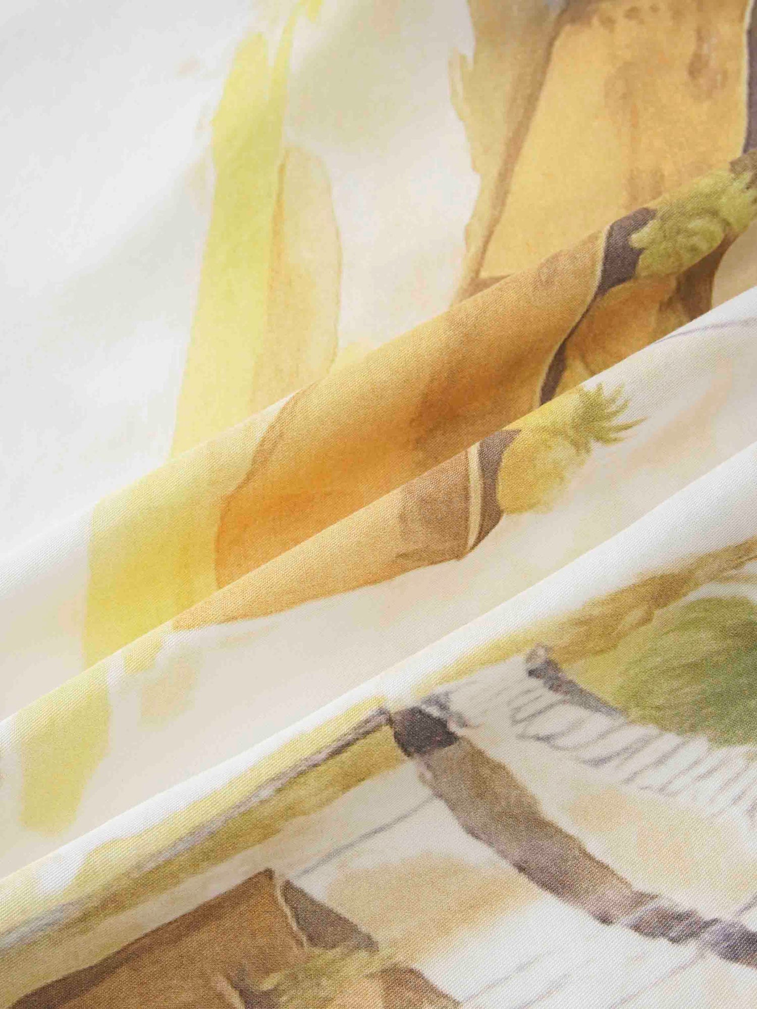 Printed Flare Skirt-City Street