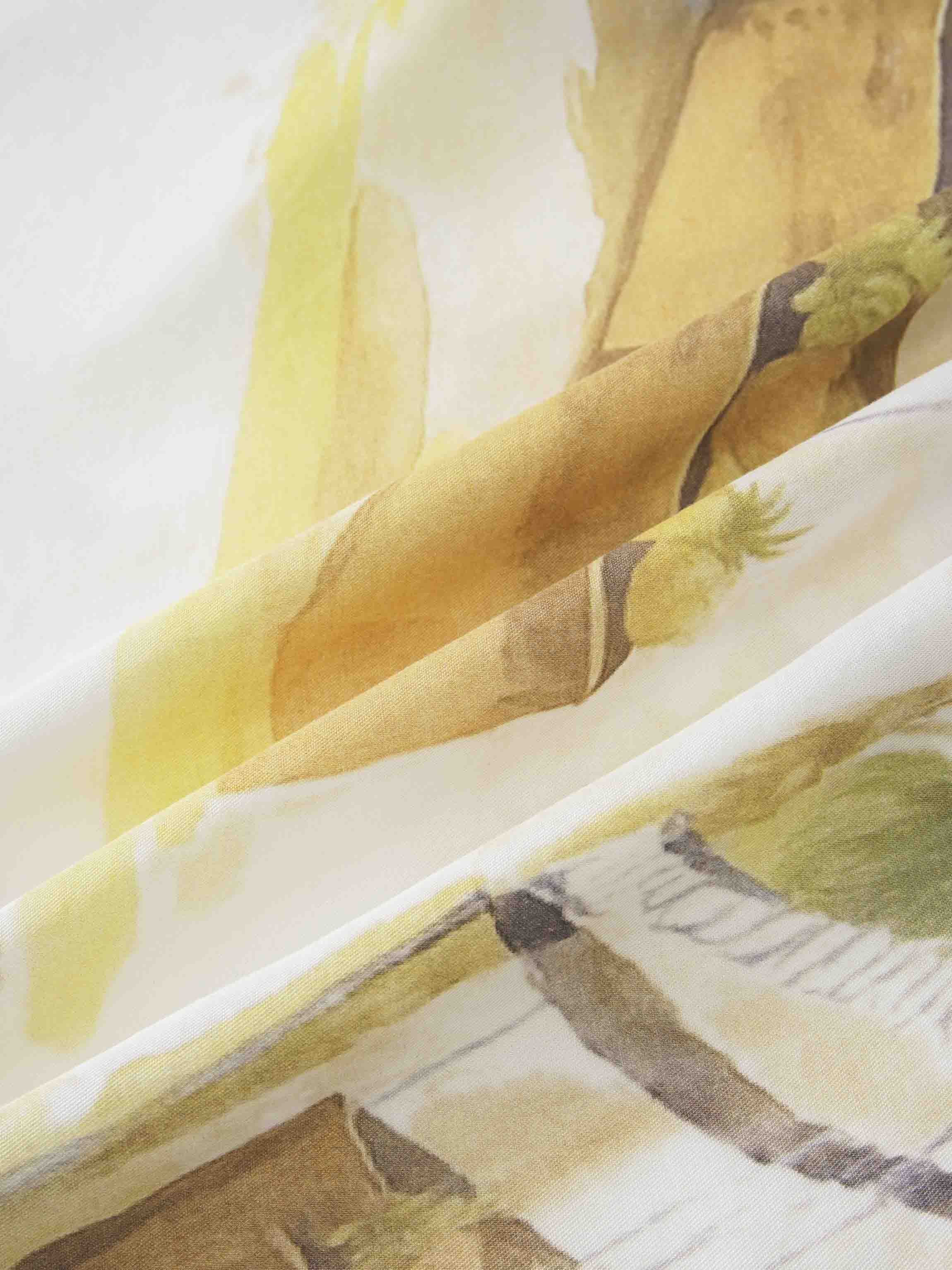 Printed Flare Skirt-City Street