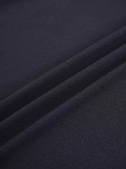 Elastic Waist Ruffle Skirt-Navy