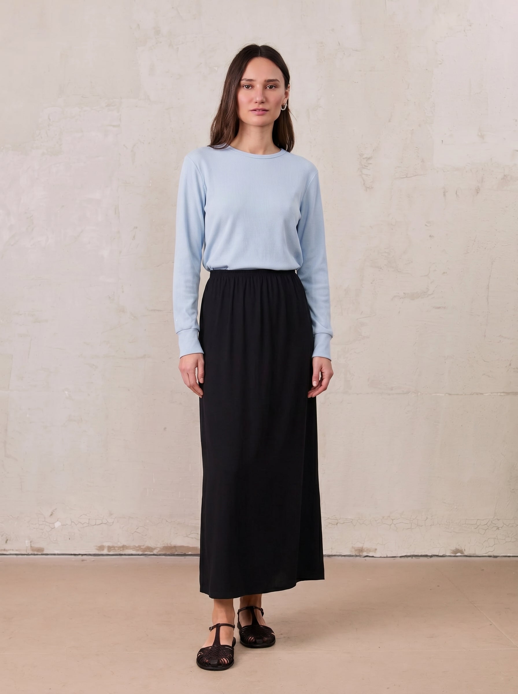 Women’s Slinky Maxi Skirt - Size L