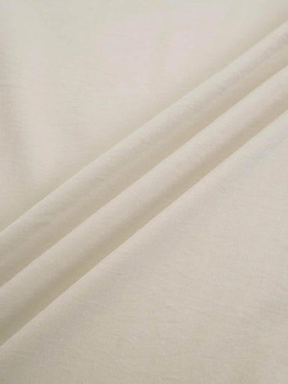 Elastic Waist Ruffle Skirt-Bone