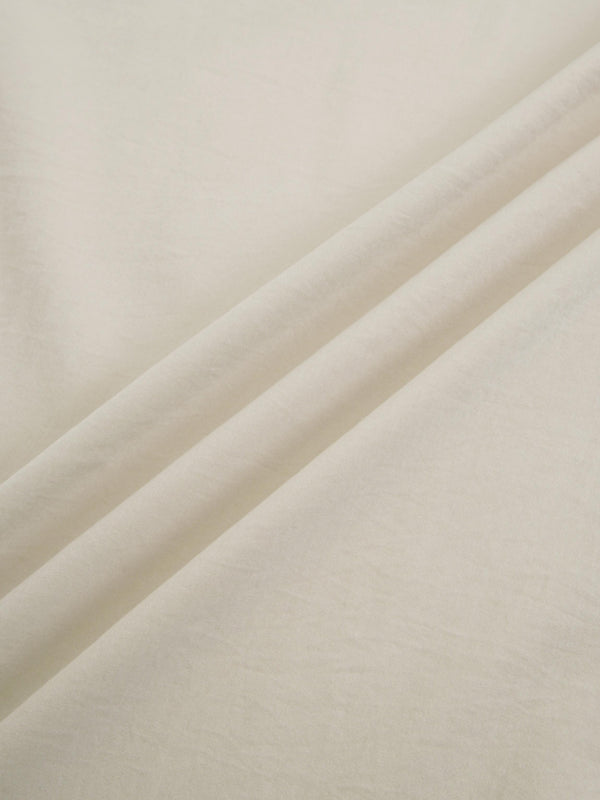 Elastic Waist Ruffle Skirt-Bone