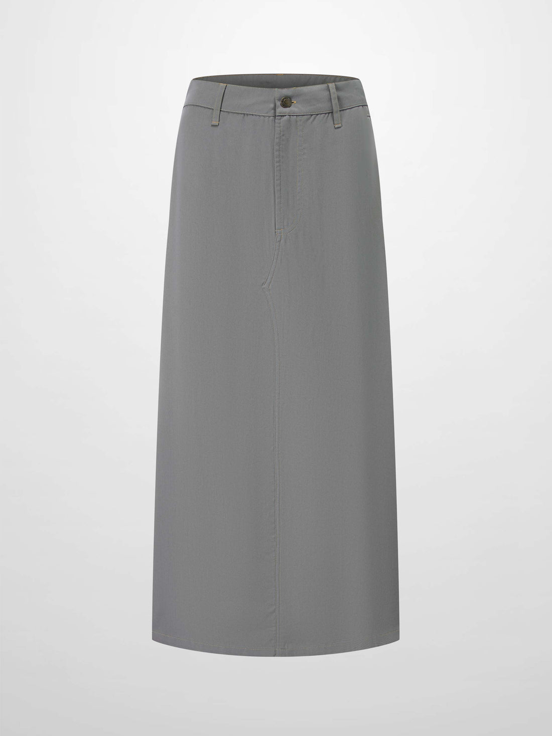 Lightweight A-Line Skirt-Grey
