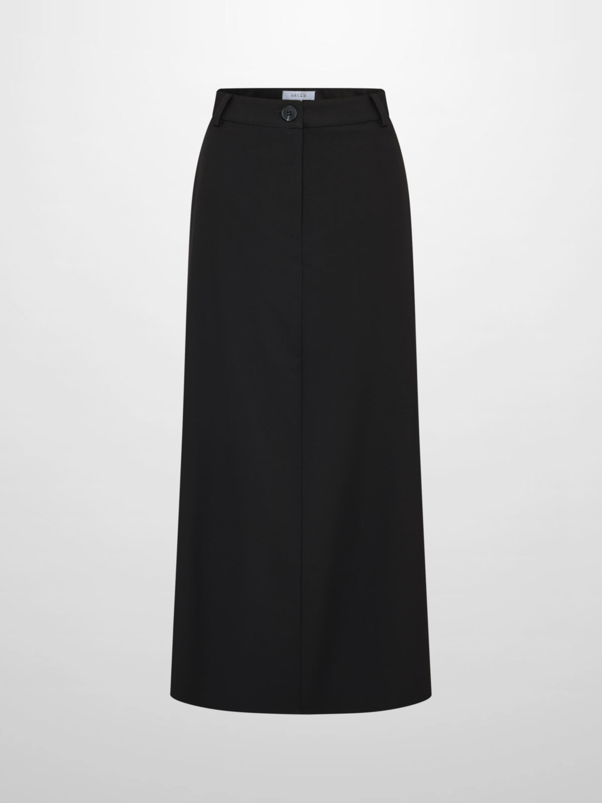 Pleat Back Skirt - Black