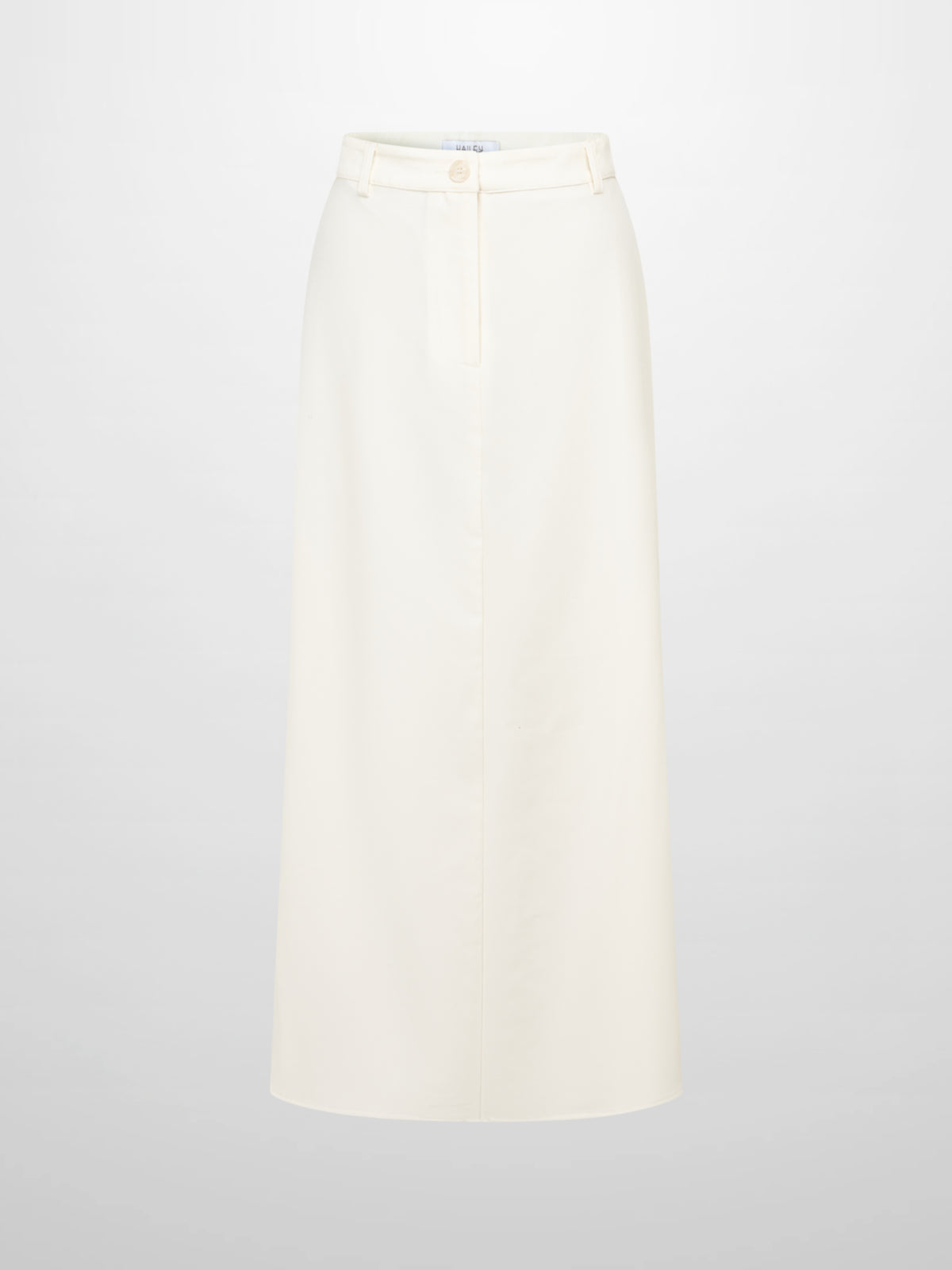 Pleat Back Skirt - Winter White