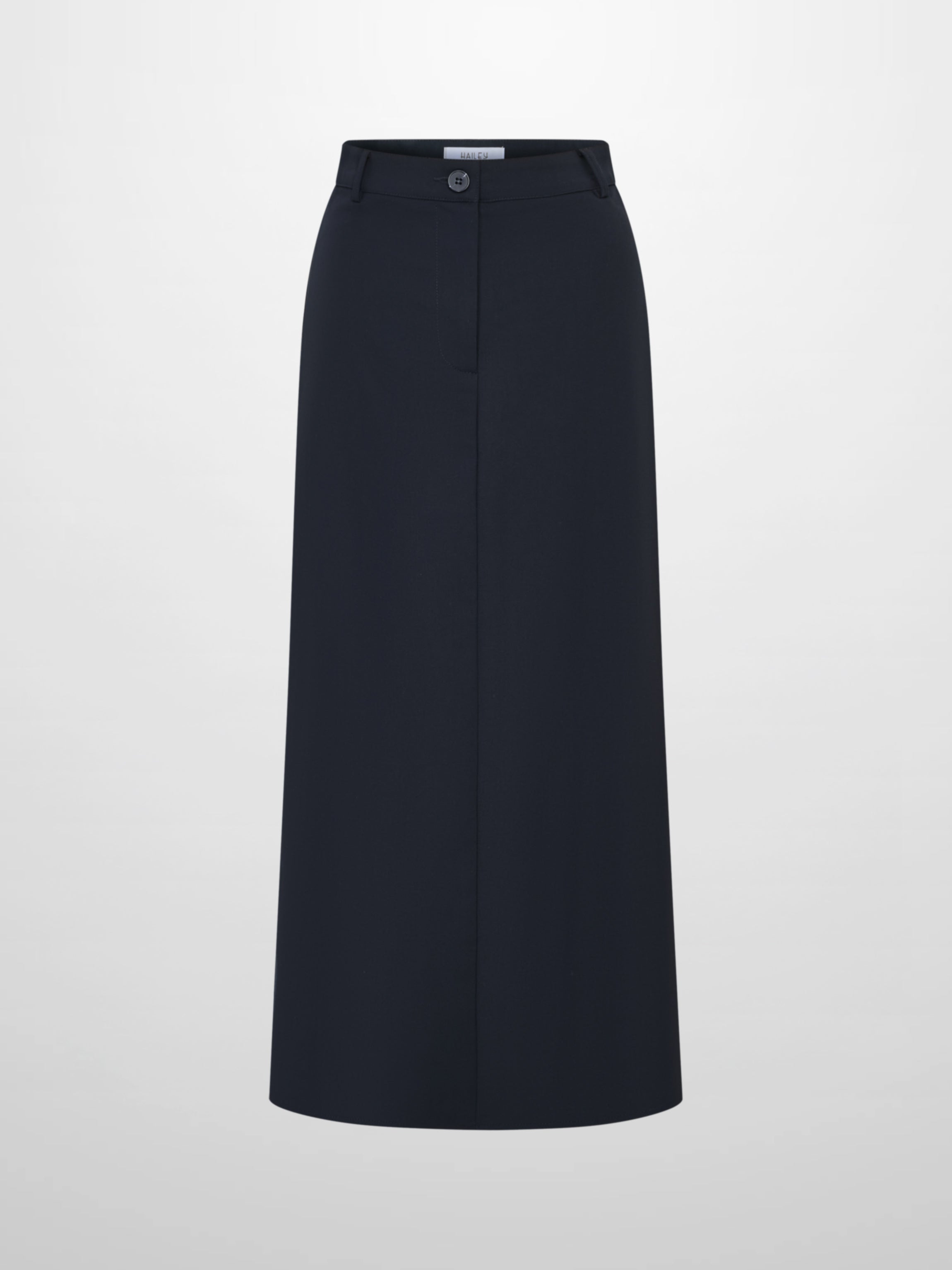 Pleat Back Skirt - Navy