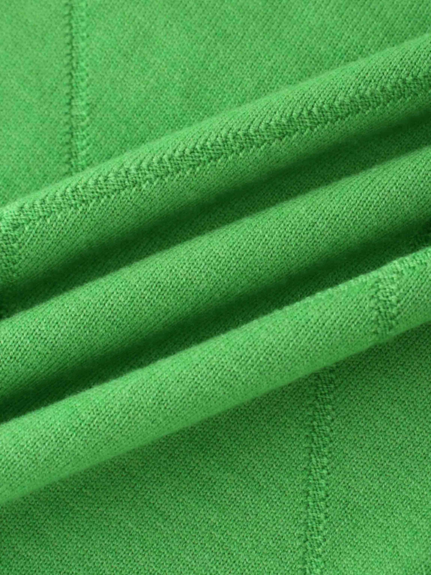 Oversized Diamond Detail Sweater-Kelley Green