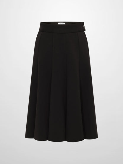 Short Flare Skirt 24"-Black