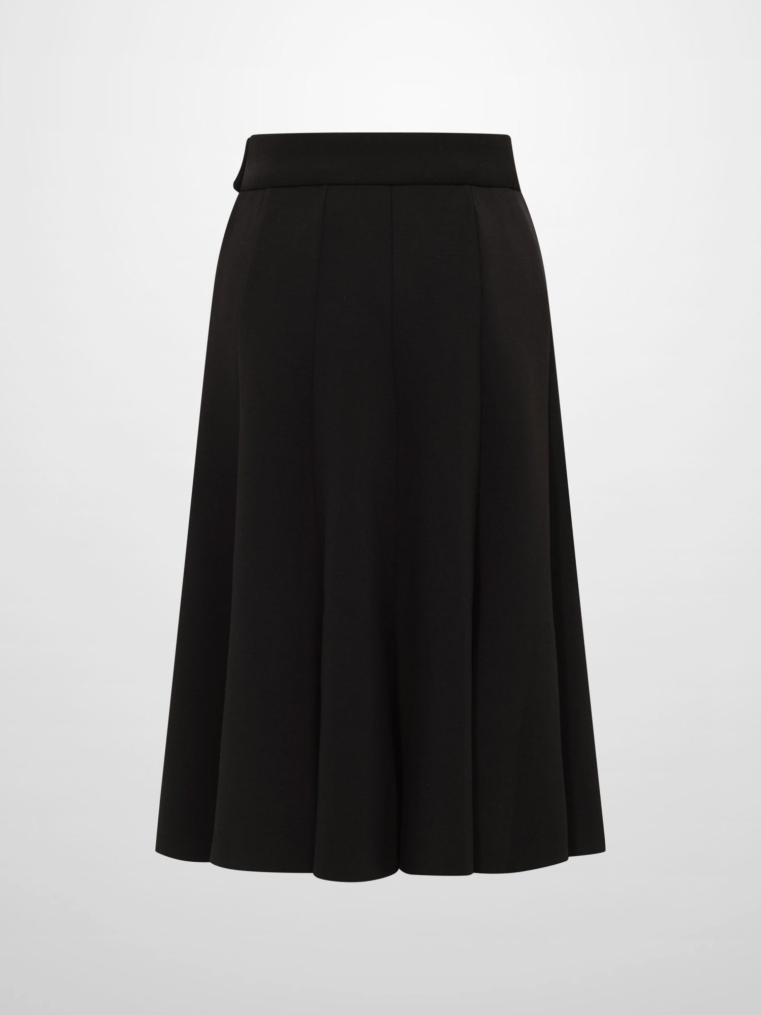 Short Flare Skirt 24"-Black