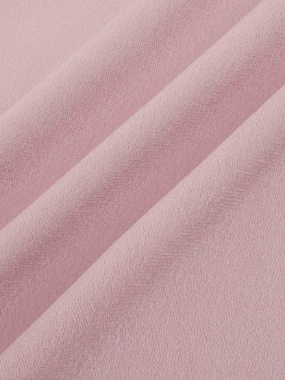 Curved Hem Maxi Skirt-Mauve