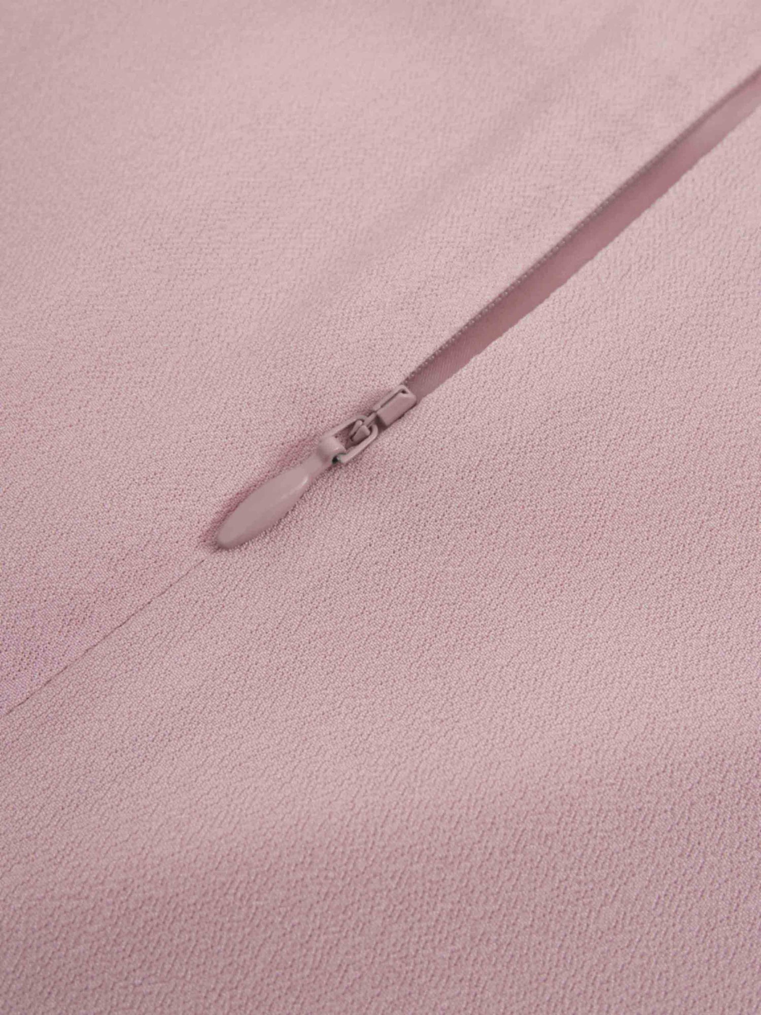 Curved Hem Maxi Skirt-Mauve