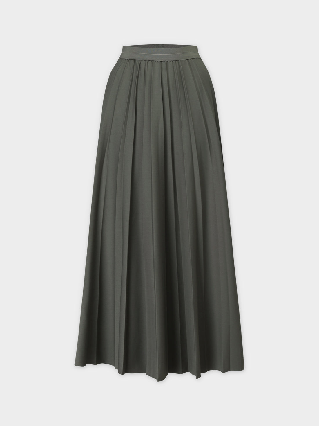 Pleated Skirt 37&quot;-Clay