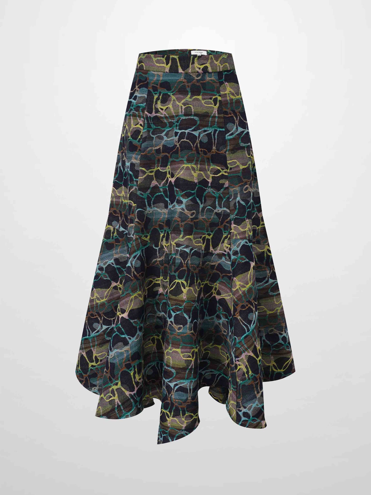 The Olivia Skirt-Bold Swirl