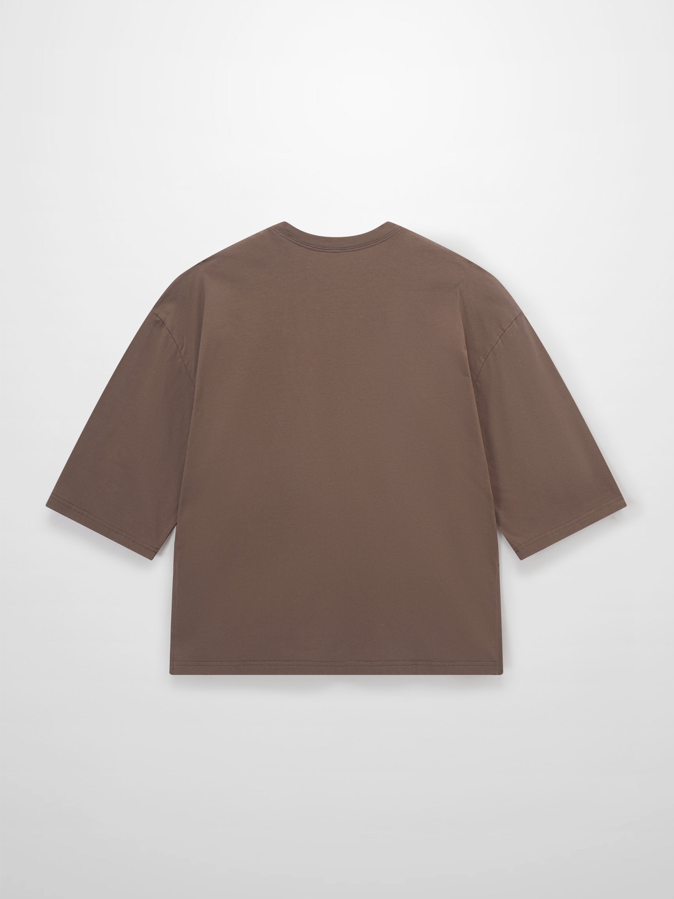 Wide Sleeve Tee-Latte