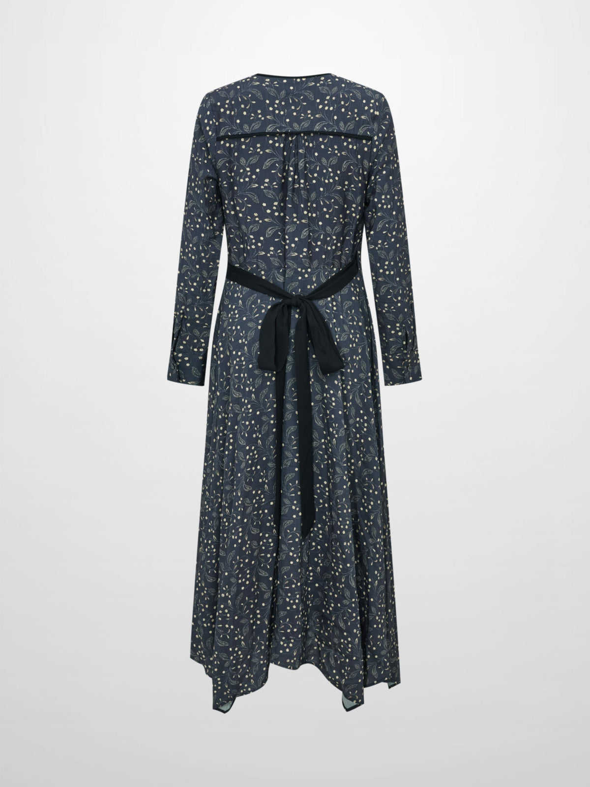 Handkerchief Hem Wrap Dress - Mini Floral
