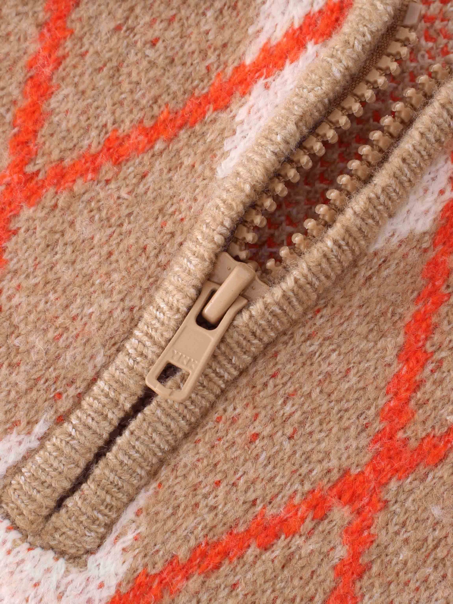 Argyle Collared Sweater-Camel