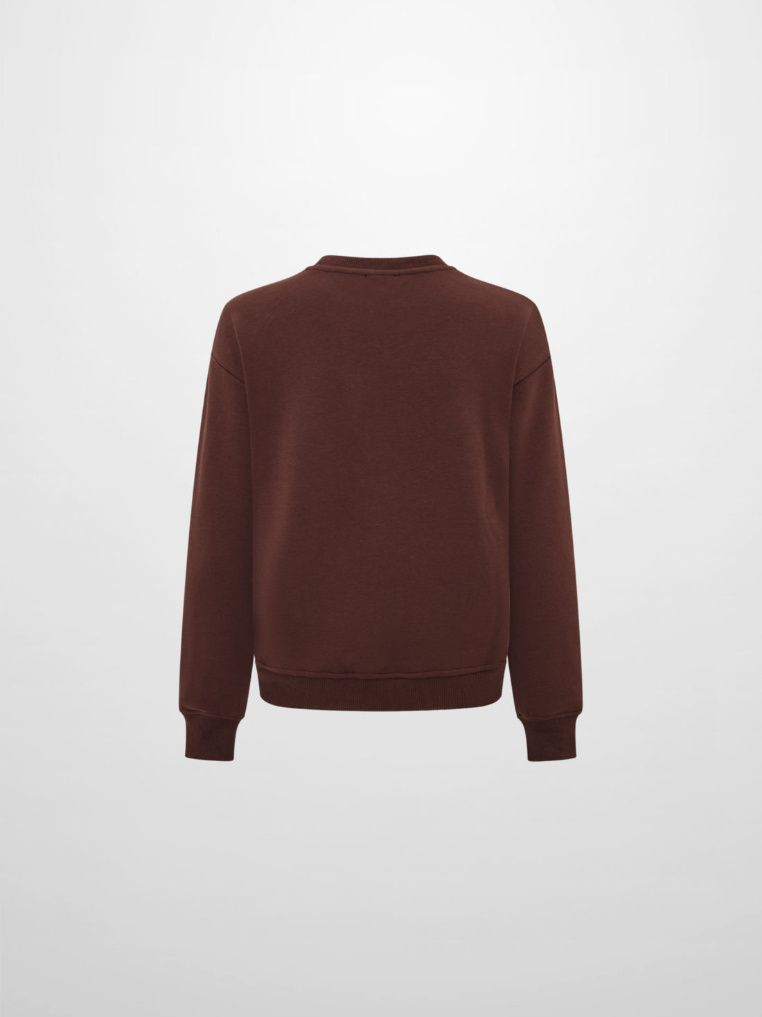 Embossed Sweatshirt - Brown
