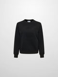 Embossed Sweatshirt - Black