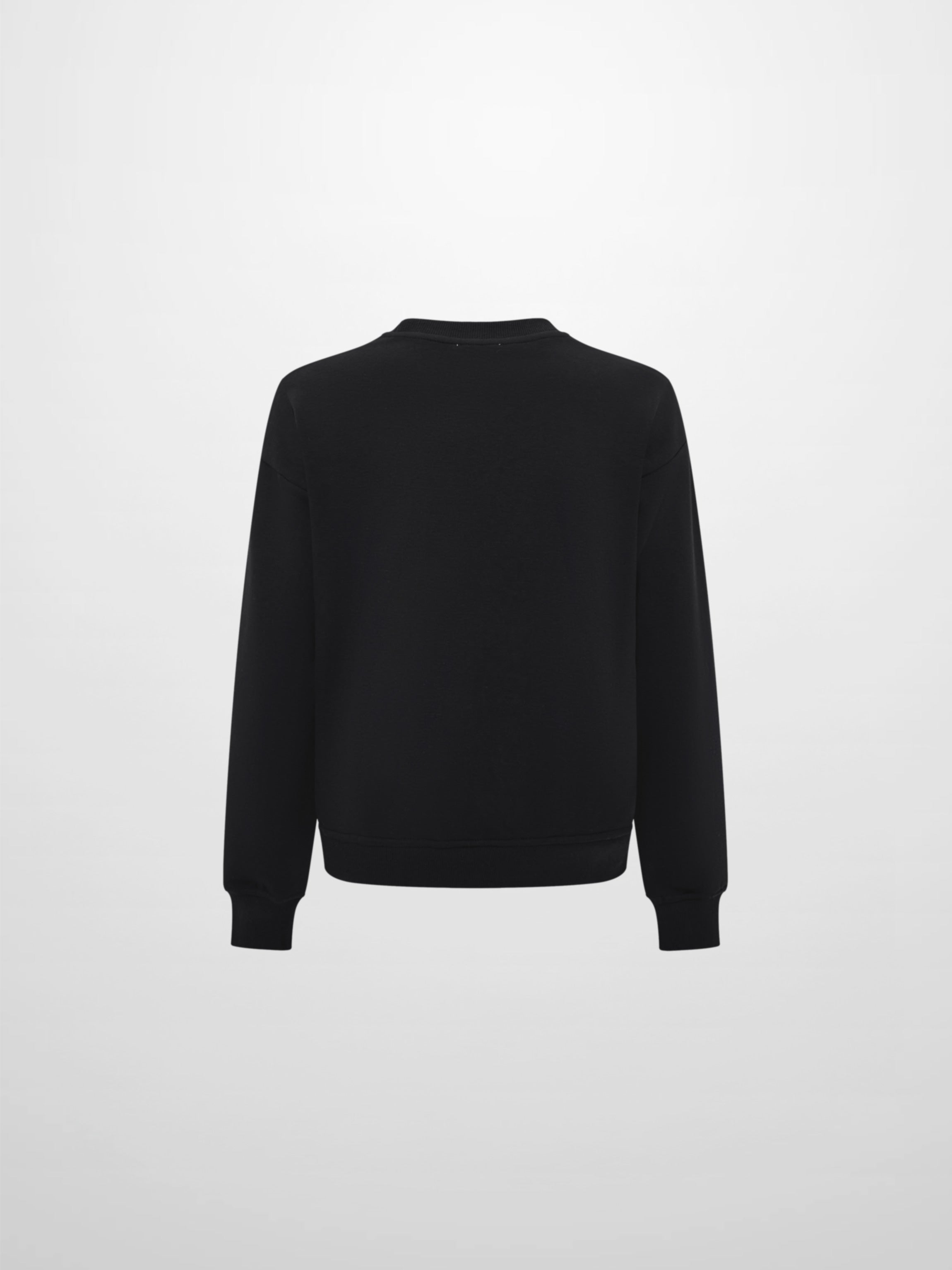 Embossed Sweatshirt - Black