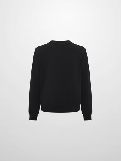 Embossed Sweatshirt - Black