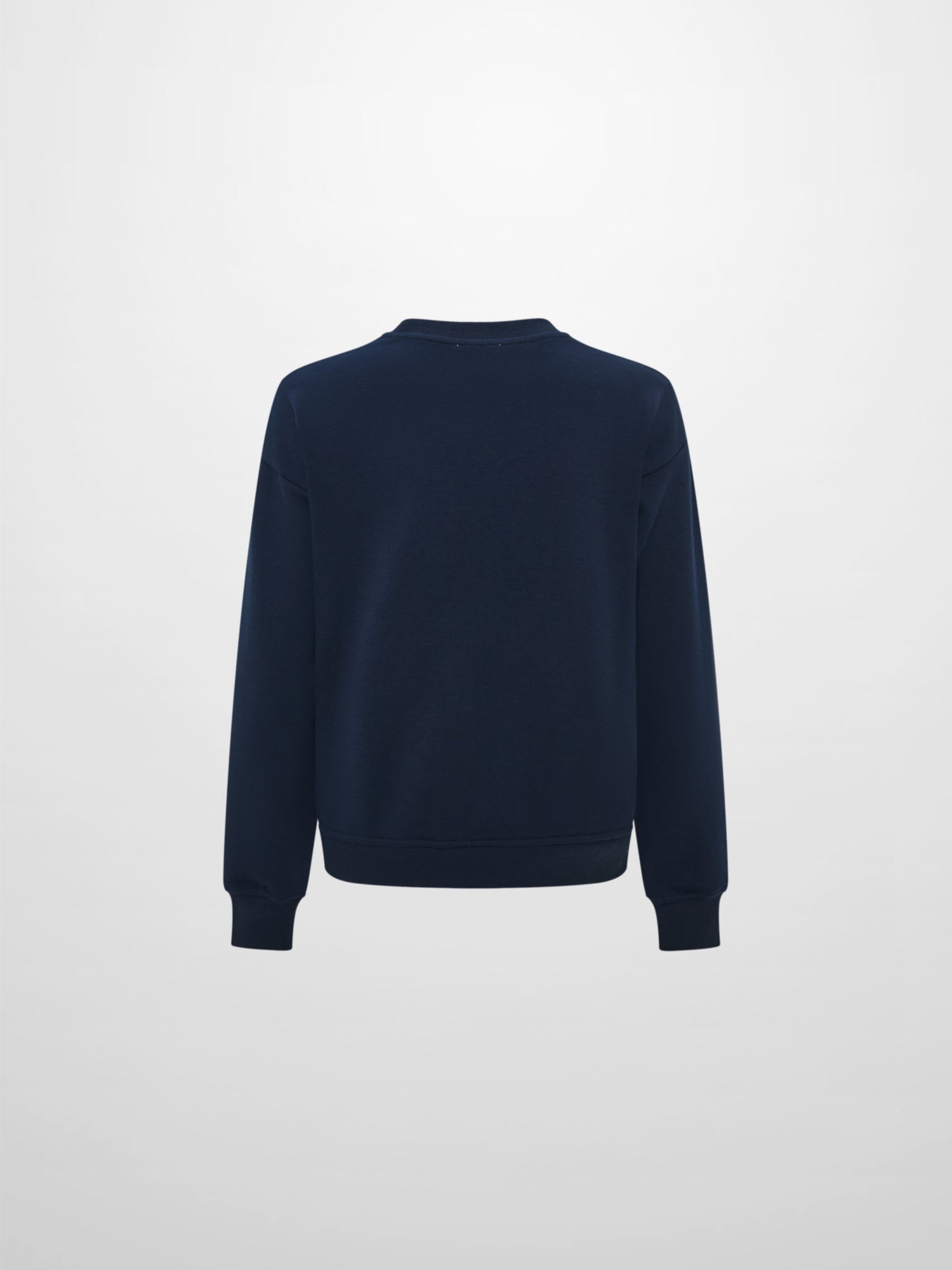 Embossed Sweatshirt - Navy