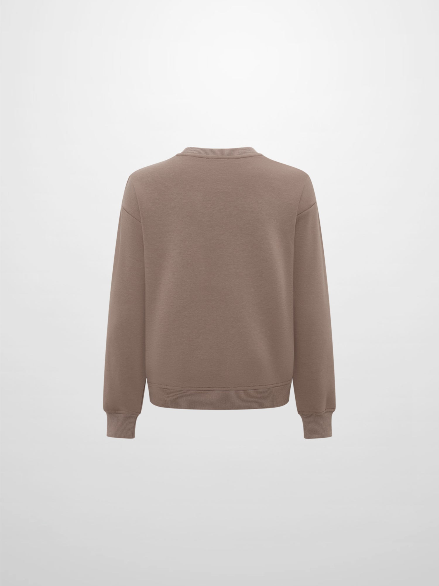 Embossed Sweatshirt - Taupe