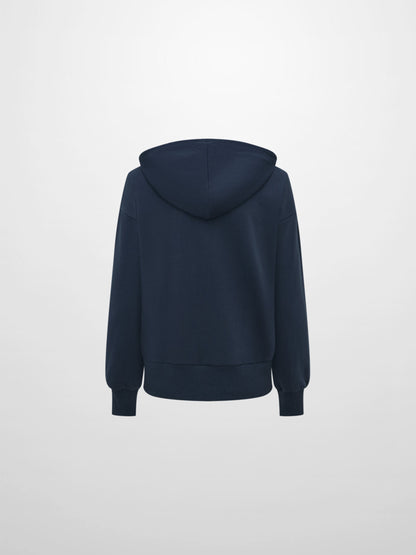 Lightweight Zip Up Hoodie - Navy