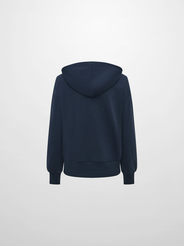 Lightweight Zip Up Hoodie - Navy