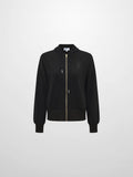Lightweight Zip Up Hoodie - Black