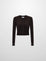 BASICCREW KNIT CARDIGAN BROWN 269