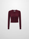 Basic Crew Knit Cardigan 17