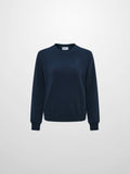 Embroidered Logo Sweatshirt - Navy