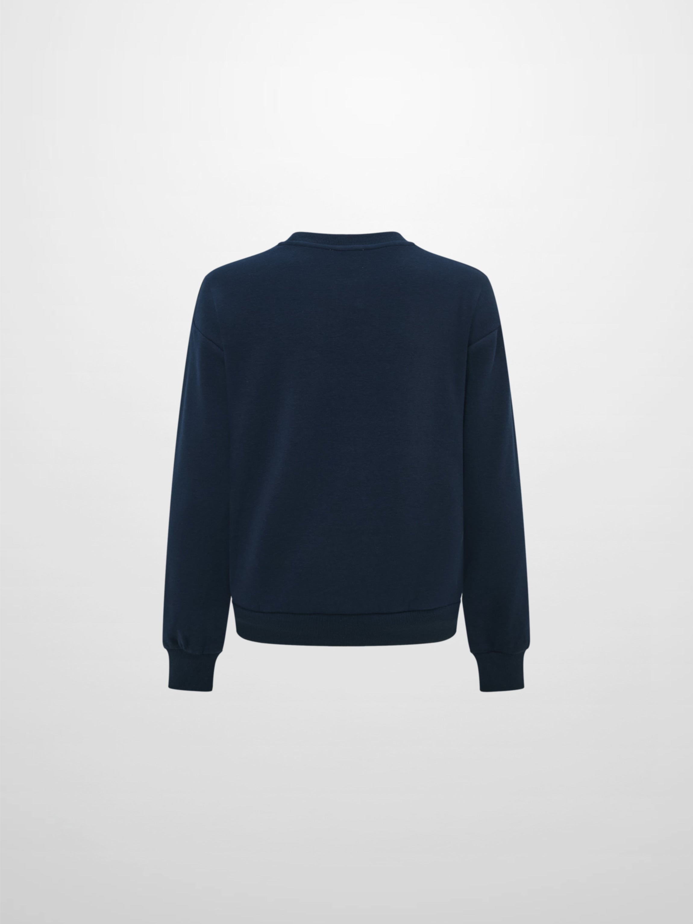 Embroidered Logo Sweatshirt - Navy